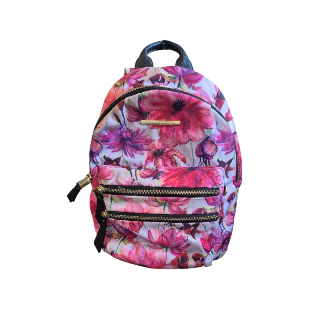 Steve Madden Floral Pink Backpack - Picture 2 of 8